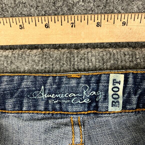 American Rag Jeans Womens Size 3R Blue Bootcut Mid Rise Stretch Classic Denim - Picture 6 of 11